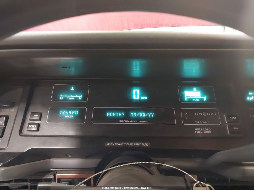 1991 Oldsmobile 98 Regency Elite VIN: 1G3CW53L9M4331141 Lot: 43911309