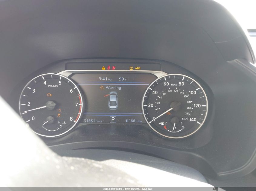 2025 Nissan Altima Sv Fwd VIN: 1N4BL4DV7SN334504 Lot: 43911319