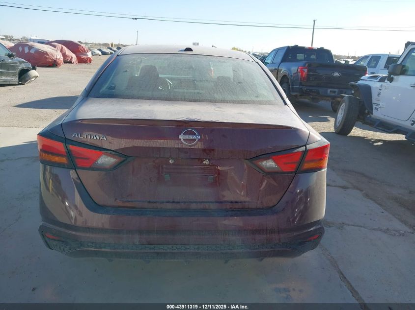 2025 Nissan Altima Sv Fwd VIN: 1N4BL4DV7SN334504 Lot: 43911319