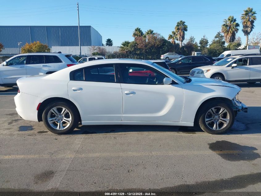 2022 Dodge Charger Sxt Rwd VIN: 2C3CDXBG0NH216488 Lot: 43911329
