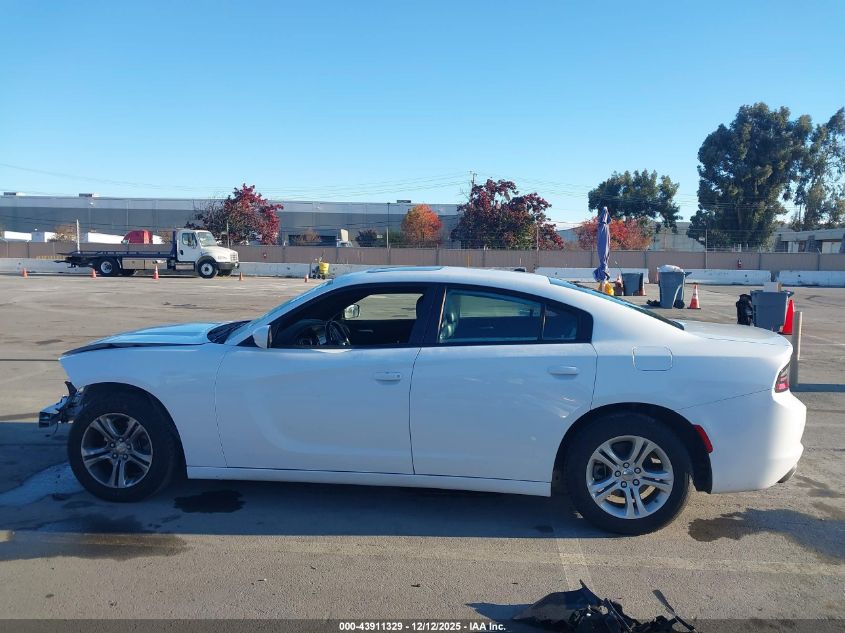 2022 Dodge Charger Sxt Rwd VIN: 2C3CDXBG0NH216488 Lot: 43911329