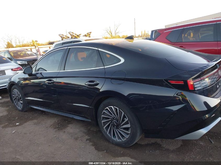 2024 Hyundai Sonata Hybrid Sel VIN: KMHL34JJ4RA098066 Lot: 43911334