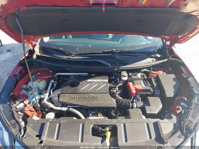 2025 Nissan Rogue Sv Intelligent Awd VIN: 5N1BT3BB6SC821956 Lot: 43911359
