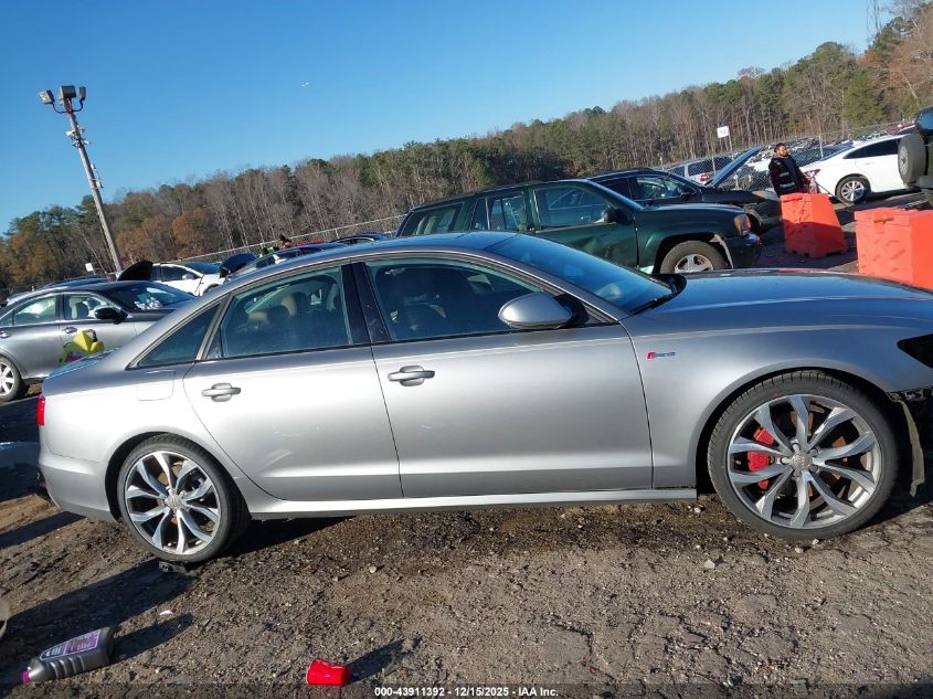 2015 Audi A6 3.0T Premium Plus VIN: WAUHGAFC0FN040528 Lot: 43911392