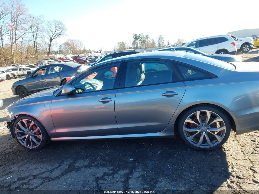 2015 Audi A6 3.0T Premium Plus VIN: WAUHGAFC0FN040528 Lot: 43911392