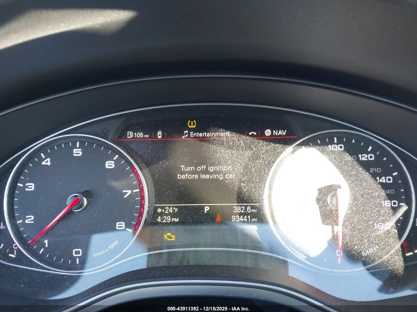 2015 Audi A6 3.0T Premium Plus VIN: WAUHGAFC0FN040528 Lot: 43911392