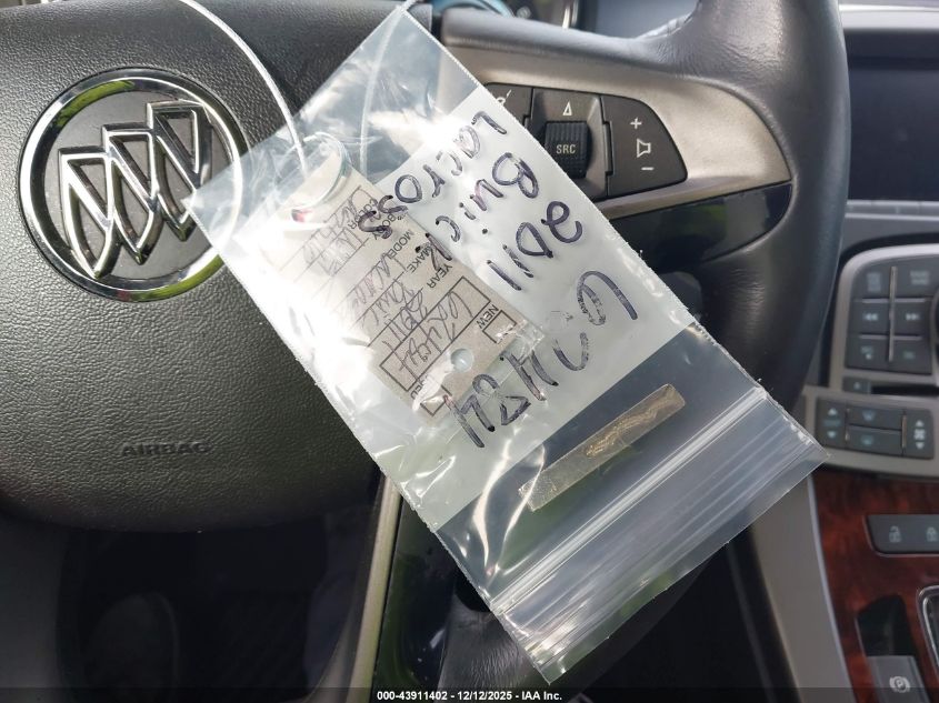 2011 Buick Lacrosse Cxl VIN: 1G4GC5ED8BF395734 Lot: 43911402