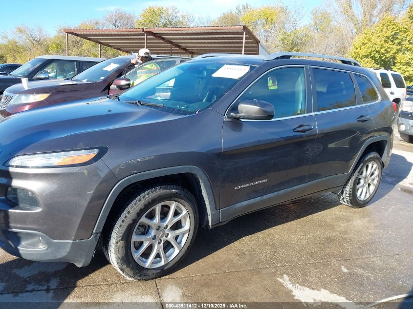 2018 Jeep Cherokee Latitude Plus Fwd VIN: 1C4PJLLB0JD584811 Lot: 43911412