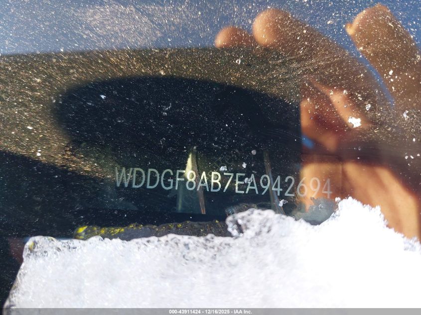 2014 Mercedes-Benz C 300 Sport 4Matic VIN: WDDGF8AB7EA942694 Lot: 43911424