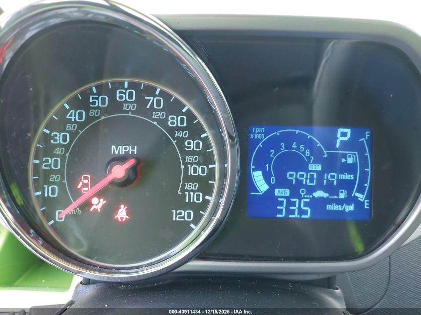 2015 Chevrolet Spark Ls Cvt VIN: KL8CB6S98FC807775 Lot: 43911434