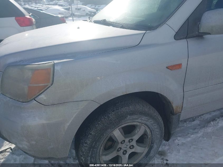 2006 Honda Pilot Ex VIN: 2HKYF18486H559922 Lot: 43911439