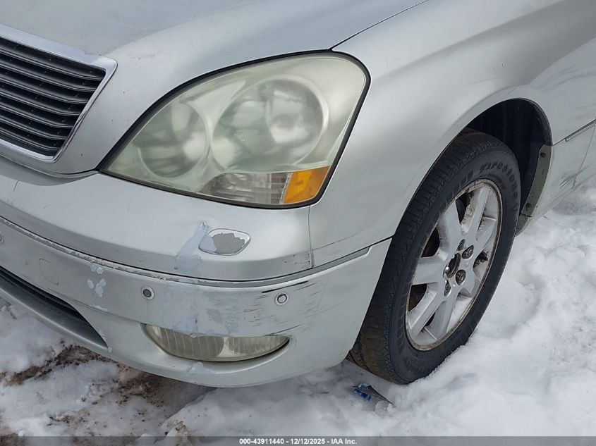 2003 Lexus Ls 430 VIN: JTHBN30F330105859 Lot: 43911440