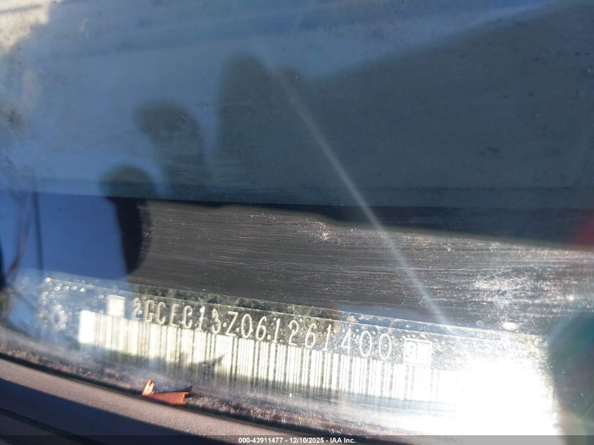 2006 Chevrolet Silverado 1500 Lt3 VIN: 2GCEC13Z061261400 Lot: 43911477