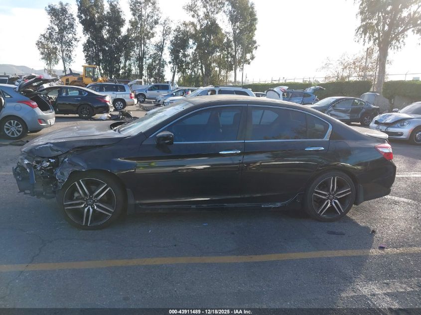 2016 Honda Accord Sport VIN: 1HGCR2F56GA137760 Lot: 43911489