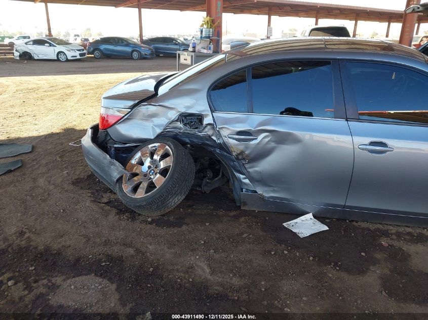 2006 BMW 530I VIN: WBANE73506CM33071 Lot: 43911490