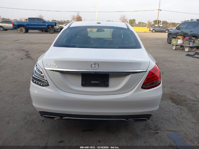 2018 Mercedes-Benz C 300 VIN: 55SWF4JB7JU282297 Lot: 43911512