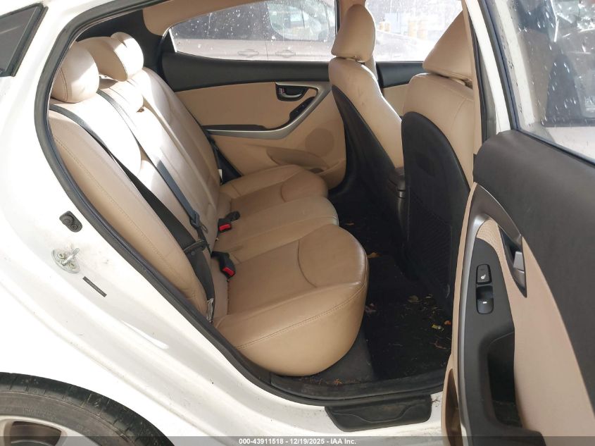 2013 Hyundai Elantra Limited VIN: 5NPDH4AE9DH294017 Lot: 43911518