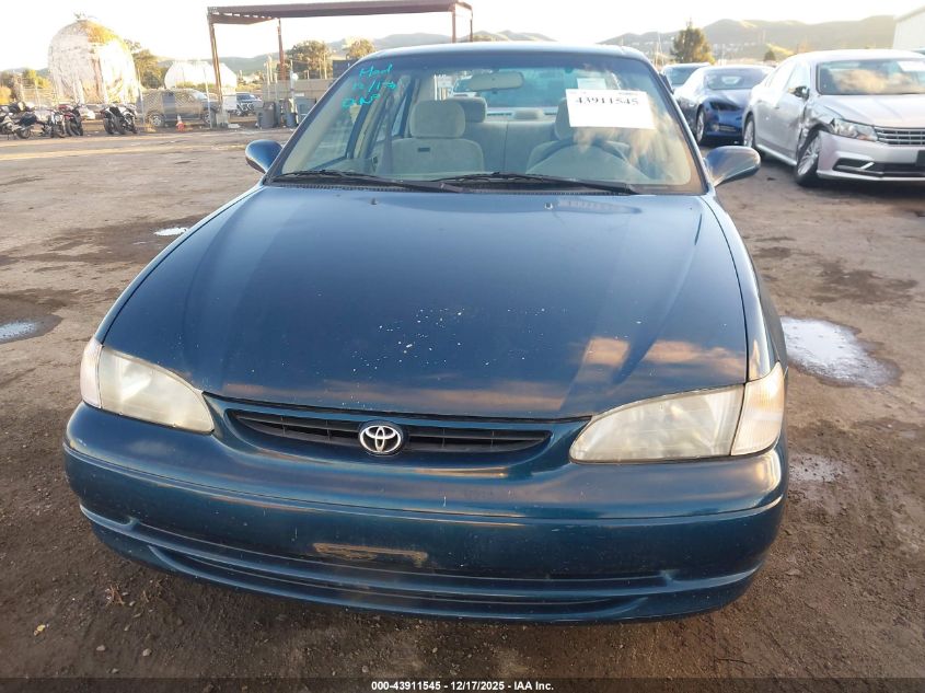 1998 Toyota Corolla Le VIN: 1NXBR18E0WZ063472 Lot: 43911545