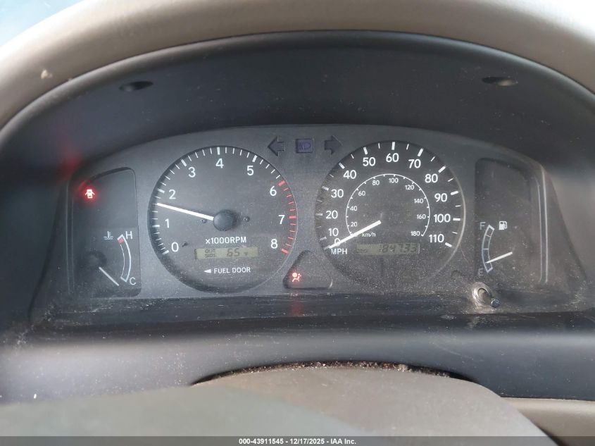 1998 Toyota Corolla Le VIN: 1NXBR18E0WZ063472 Lot: 43911545