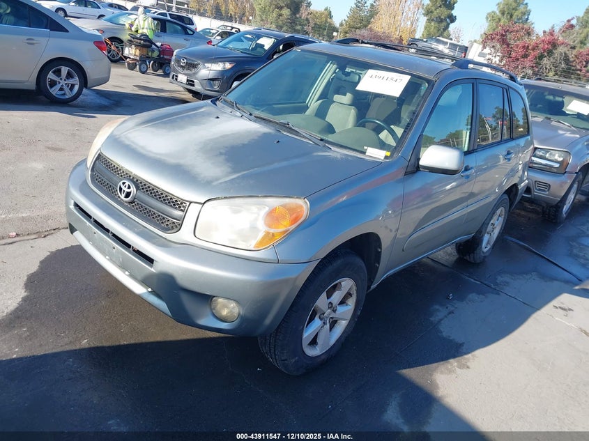 JTEHD20V250065708 2005 TOYOTA RAV 4 photo no. 2