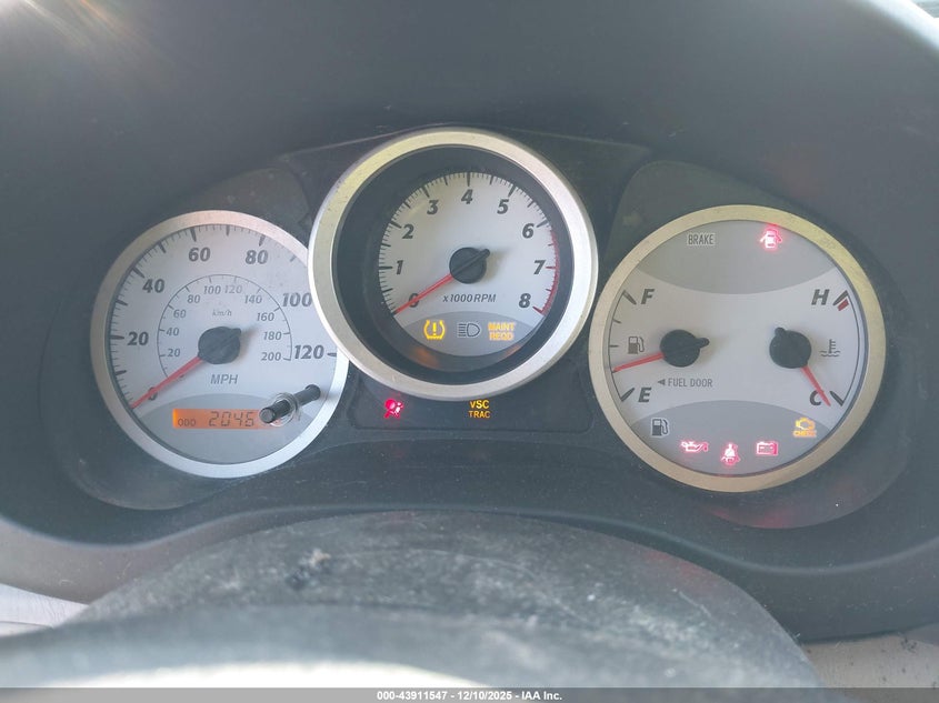 JTEHD20V250065708 2005 TOYOTA RAV 4 photo no. 7