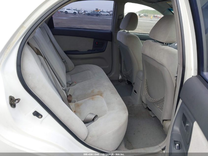 2004 Kia Spectra Ex/Lx VIN: KNAFE121745041707 Lot: 43911548