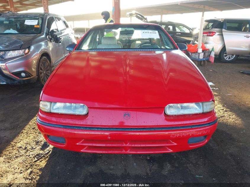 1993 Dodge Daytona VIN: 1B3XW24KXPN539325 Lot: 43911560