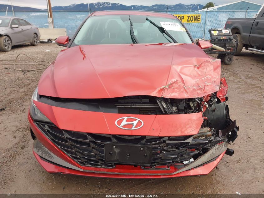 2021 Hyundai Elantra Limited VIN: KMHLP4AG0MU171045 Lot: 43911585