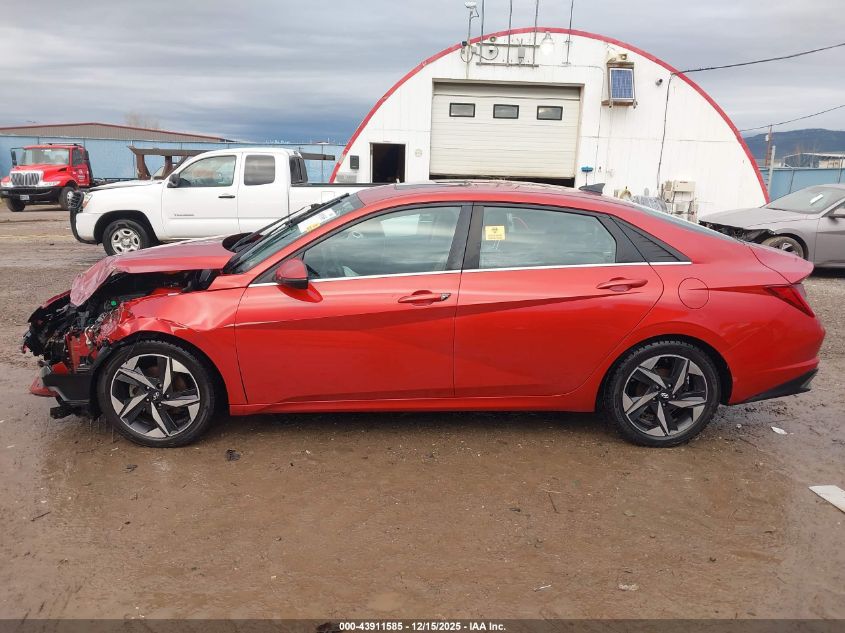 2021 Hyundai Elantra Limited VIN: KMHLP4AG0MU171045 Lot: 43911585