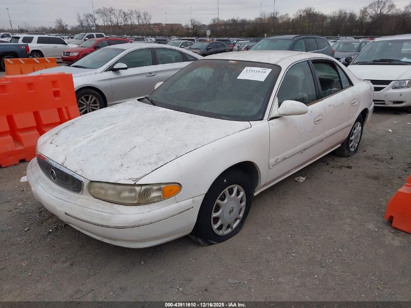2002 Buick Century Custom VIN: 2G4WS52J221113653 Lot: 43911610