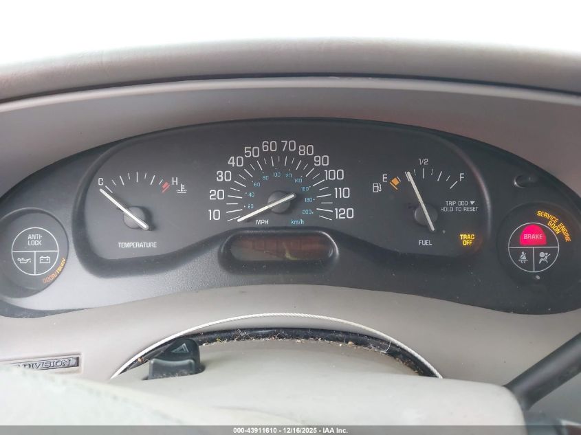 2002 Buick Century Custom VIN: 2G4WS52J221113653 Lot: 43911610