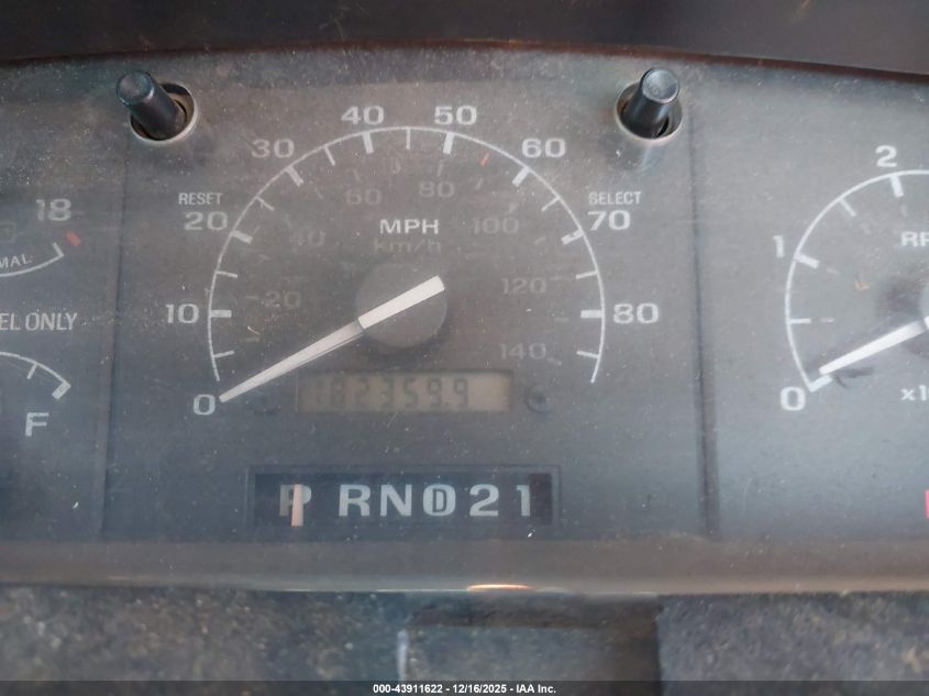 1994 Ford F350 VIN: 2FTHF36K6RCA53044 Lot: 43911622