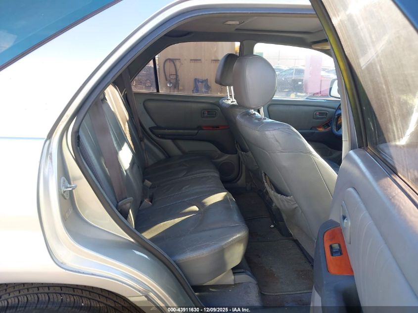 2000 Lexus Rx 300 VIN: JT6GF10U1Y0064461 Lot: 43911630