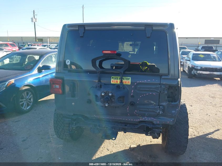 2020 Jeep Wrangler Unlimited Sahara 4X4 VIN: 1C4HJXENXLW118927 Lot: 43911655