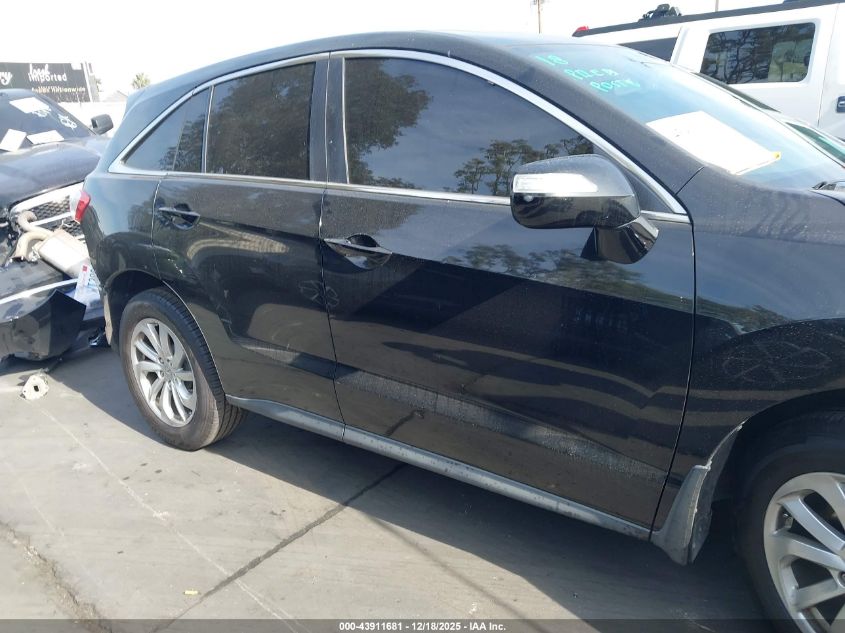 2016 Acura Rdx Acurawatch Plus Pkg VIN: 5J8TB3H32GL013186 Lot: 43911681