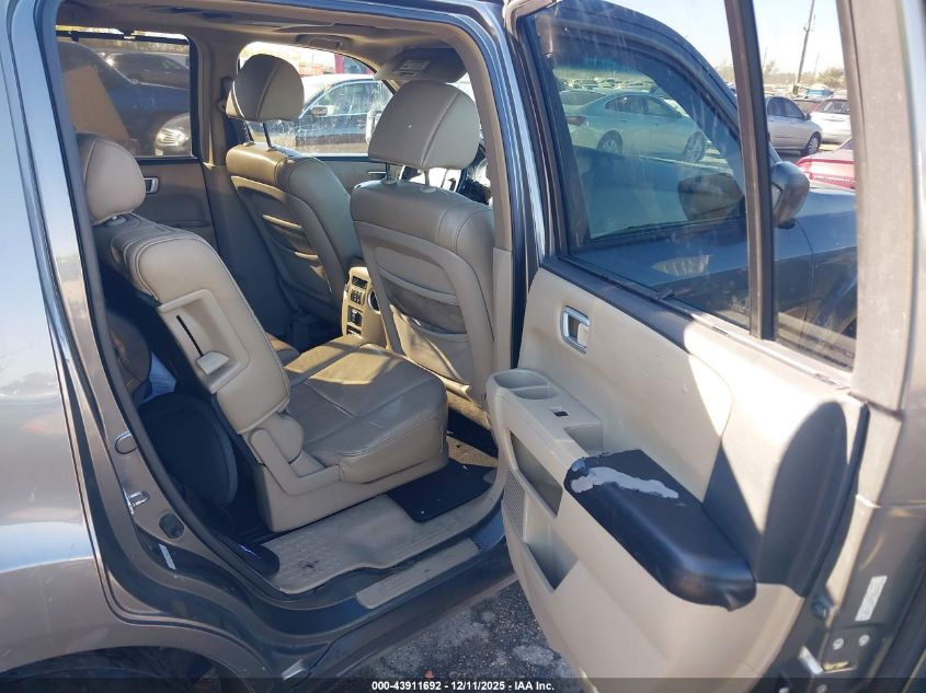 2009 Honda Pilot Touring VIN: 5FNYF48999B050213 Lot: 43911692