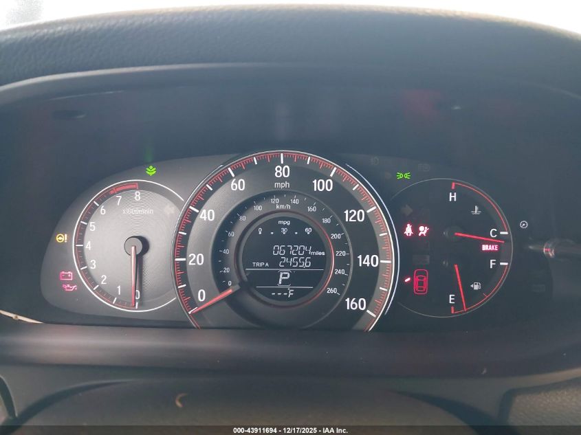 2017 Honda Accord Sport VIN: 1HGCR2F57HA039239 Lot: 43911694