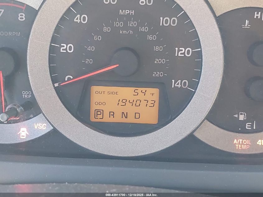 2007 Toyota Rav4 VIN: JTMBD33V876047497 Lot: 43911700