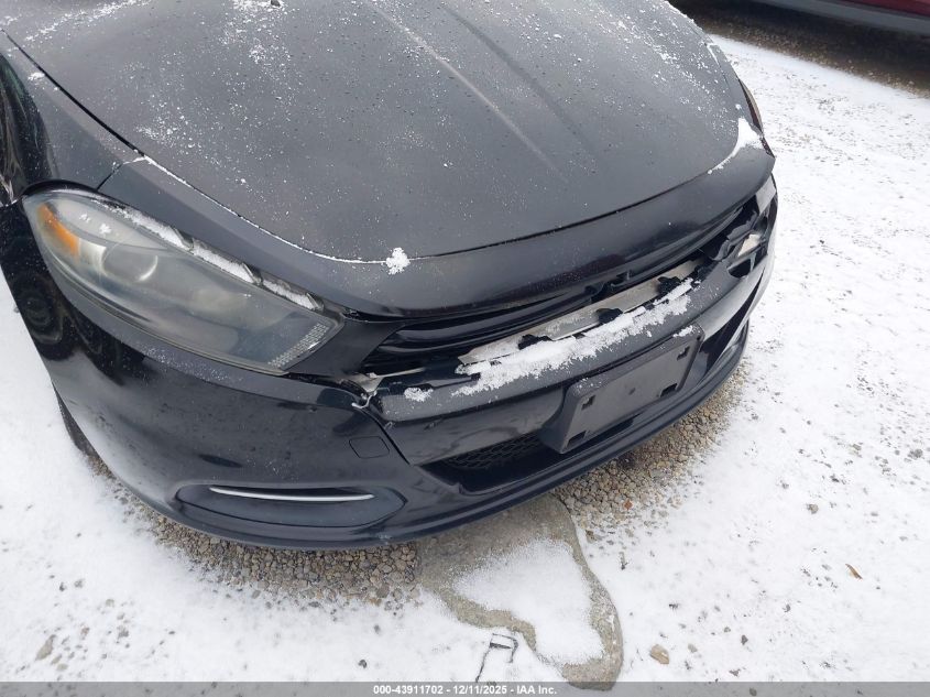 2015 Dodge Dart Sxt VIN: 1C3CDFBB9FD352440 Lot: 43911702