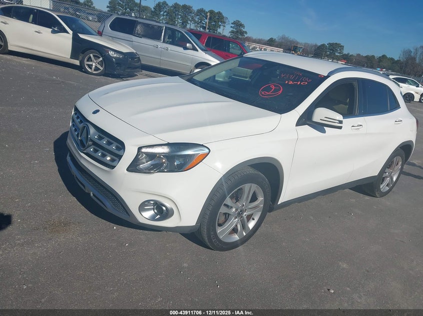 WDCTG4GB1KU004328 2019 MERCEDES-BENZ GLA-KLASSE photo no. 2