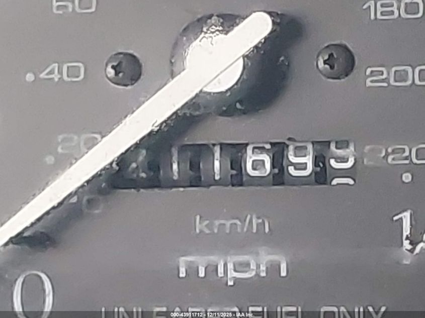 1997 Acura Cl 3.0 VIN: 19UYA2244VL003843 Lot: 43911712