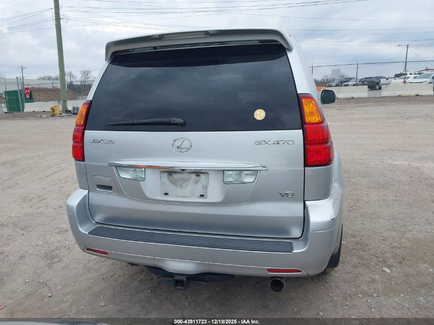 2007 Lexus Gx 470 VIN: JTJBT20X670136889 Lot: 43911723