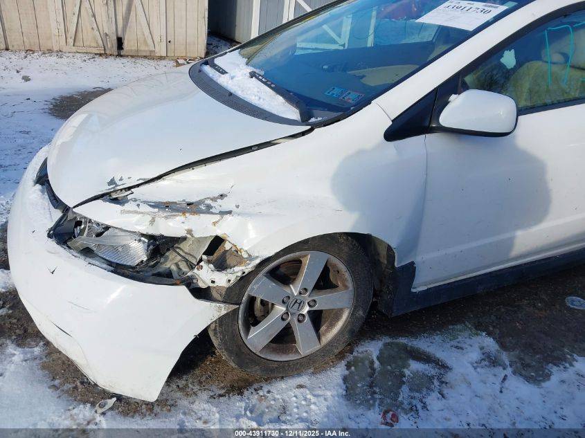 2008 Honda Civic Ex VIN: 2HGFG12868H536314 Lot: 43911730