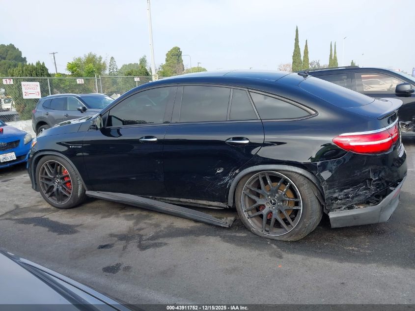 2019 Mercedes-Benz Amg Gle 63 Coupe S 4Matic VIN: 4JGED7FB5KA126780 Lot: 43911752
