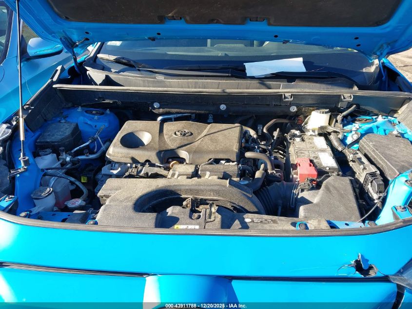 2021 Toyota Rav4 Le VIN: 2T3G1RFV0MW190340 Lot: 43911788