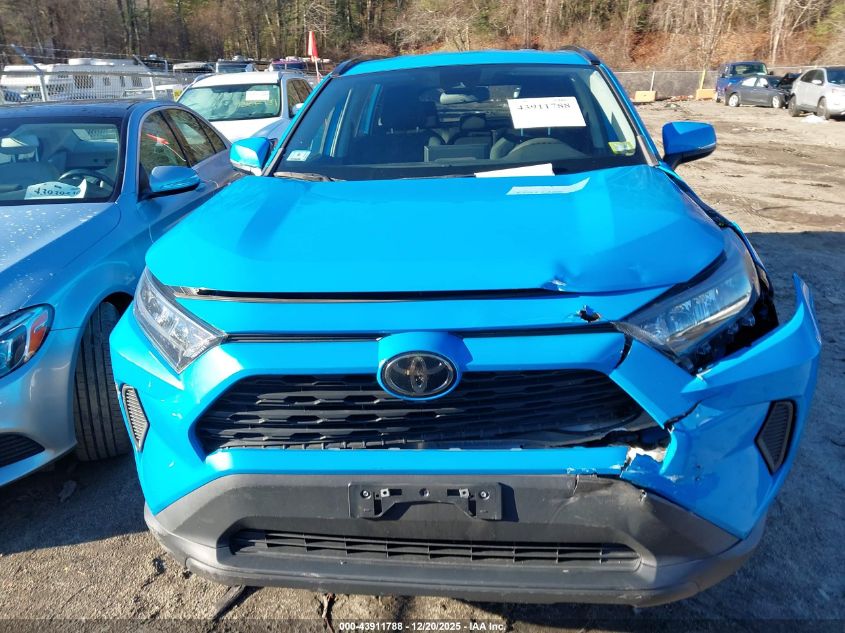 2021 Toyota Rav4 Le VIN: 2T3G1RFV0MW190340 Lot: 43911788