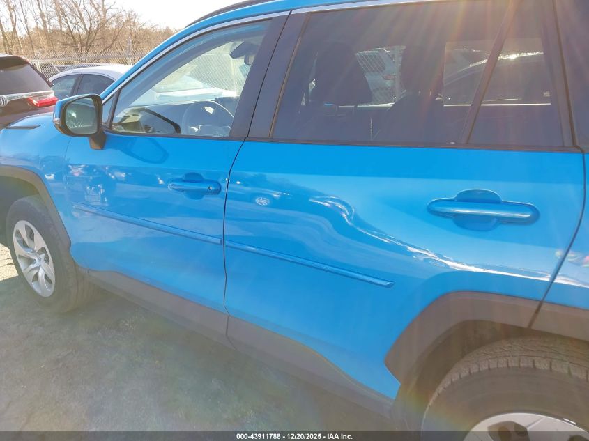 2021 Toyota Rav4 Le VIN: 2T3G1RFV0MW190340 Lot: 43911788