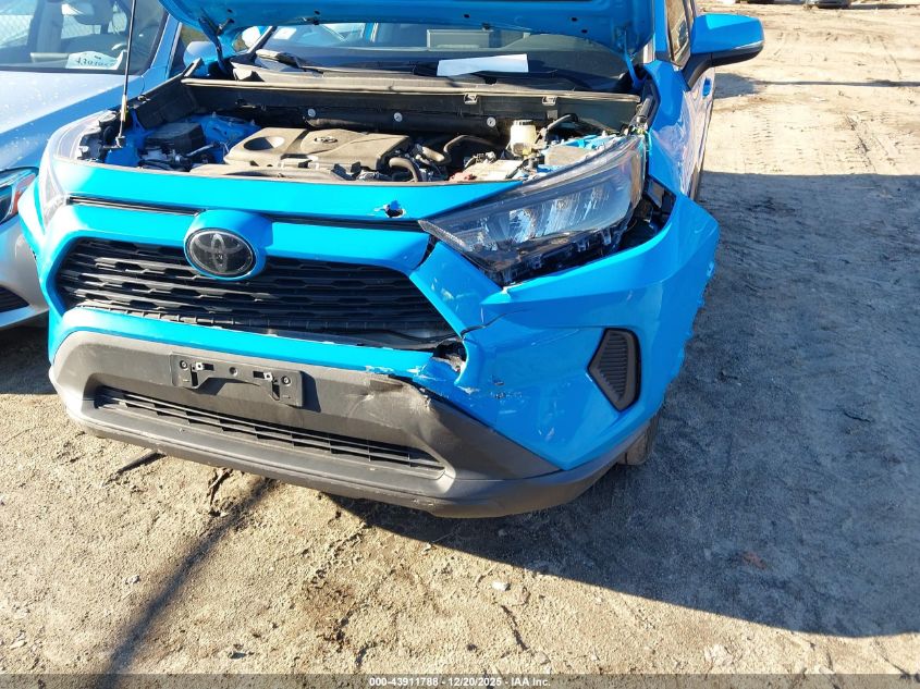 2021 Toyota Rav4 Le VIN: 2T3G1RFV0MW190340 Lot: 43911788