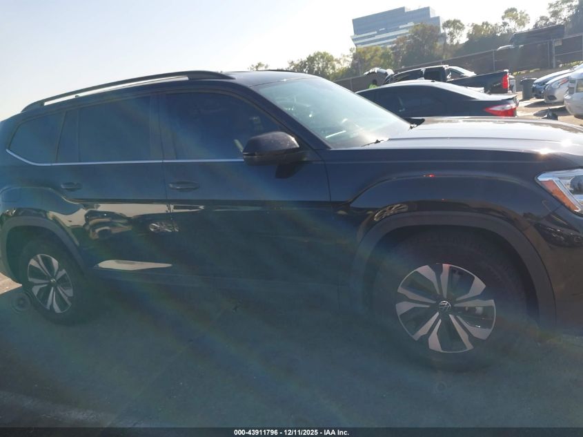 2025 Volkswagen Atlas 2.0T Se VIN: 1V2LR2CA8SC558813 Lot: 43911796