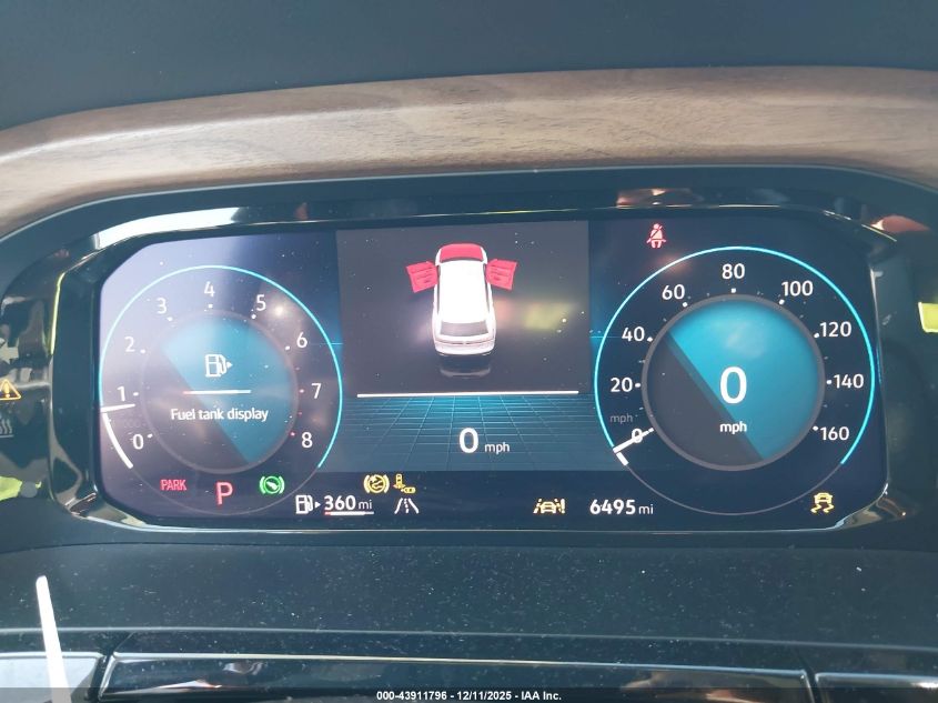 2025 Volkswagen Atlas 2.0T Se VIN: 1V2LR2CA8SC558813 Lot: 43911796